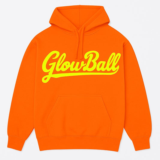 GLOWBALL HOODIE - NEON ORANGE