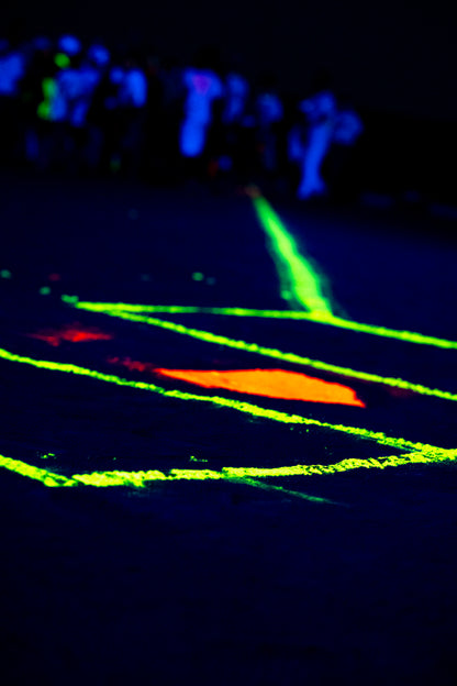 GLOWBALL NATION GLOW-IN-THE-DARK FIELD CHALK - NEON GREEN