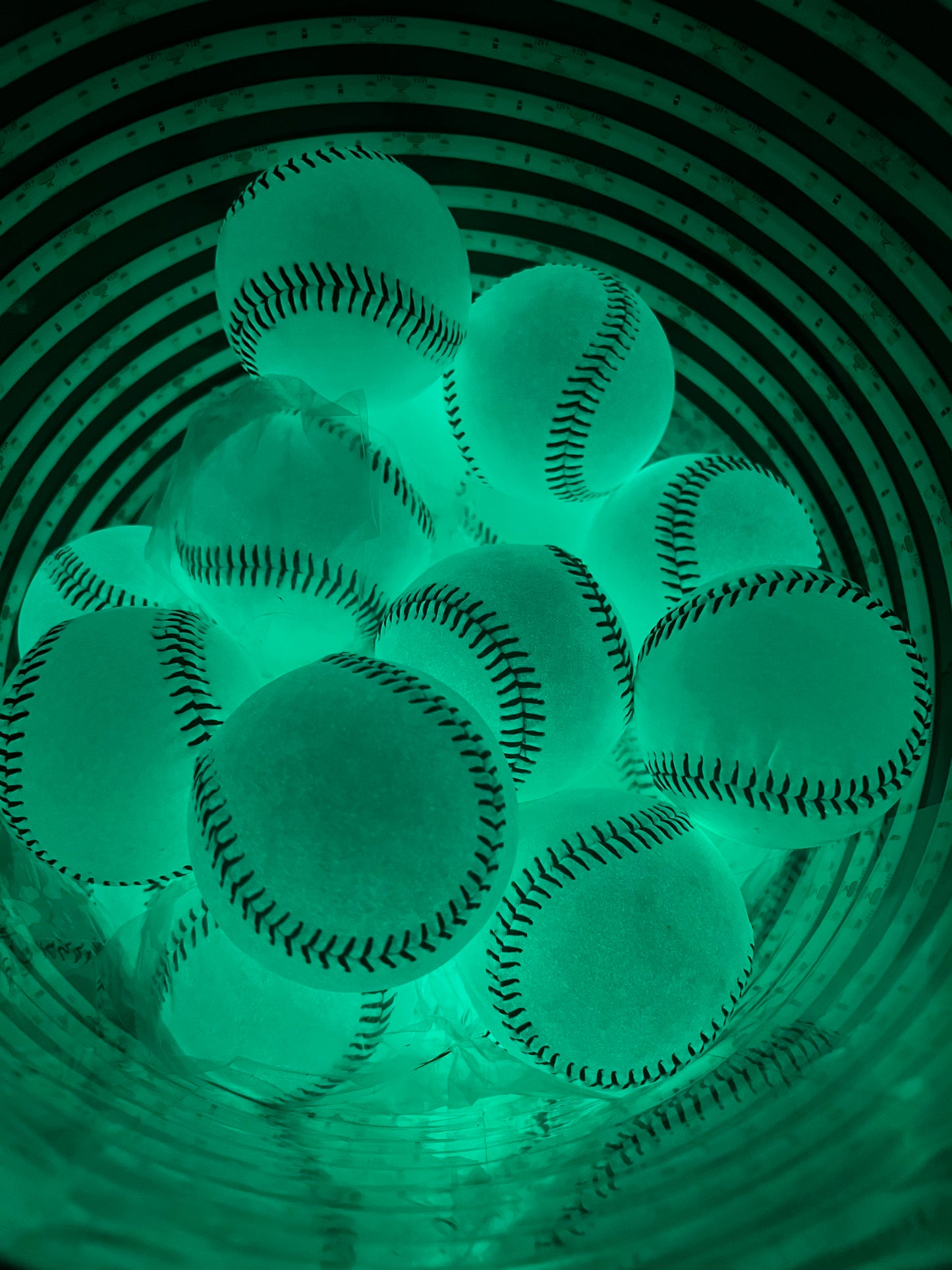 GLOW IN THE DARK BASEBALL